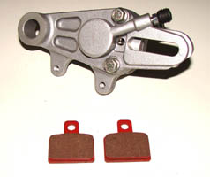 AJP Brake Caliper and Pads